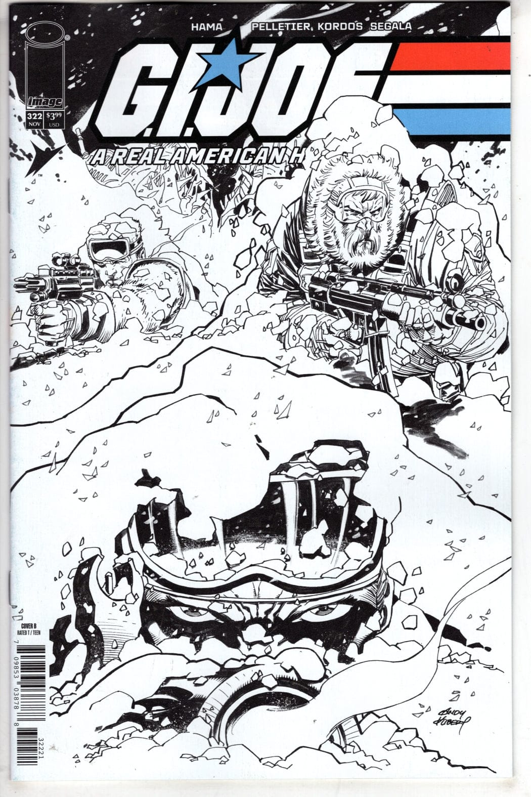 Image Comics NEW THIS WEEK GI JOE A REAL AMERICAN HERO #322 CVR B [VF/NM]