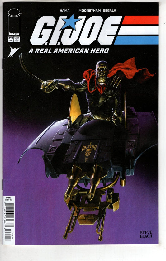 Image Comics NEW THIS WEEK GI JOE A REAL AMERICAN HERO #325 CVR C INC 1:10 STEVE BEACH GEARS OF JOE VAR (VF/NM)