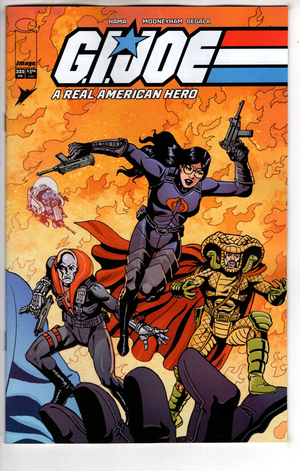 Image Comics NEW THIS WEEK GI JOE A REAL AMERICAN HERO #325 CVR D ROD WHIGHAM & MIKE SPICER ANNIVERSARY WRAPAROUND VAR (VF/NM)
