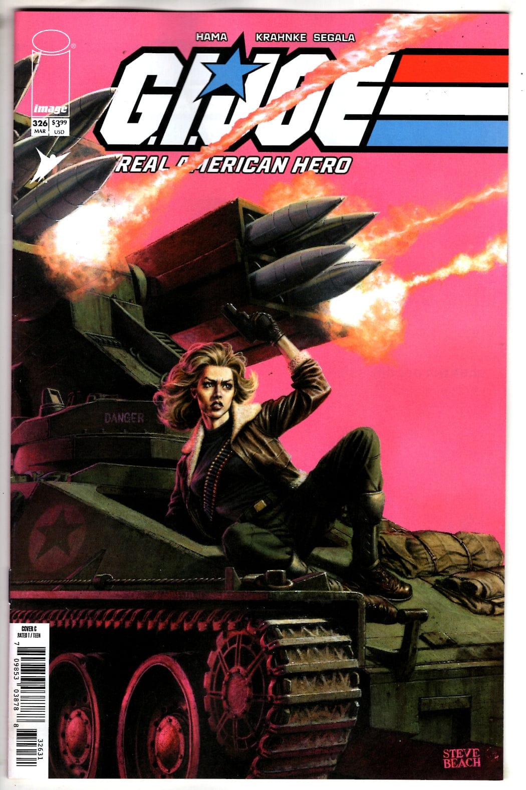 Image Comics NEW THIS WEEK GI JOE A REAL AMERICAN HERO #326 CVR C INC 1:10 STEVE BEACH VAR (VF/NM)