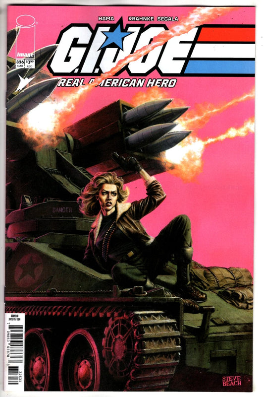 Image Comics NEW THIS WEEK GI JOE A REAL AMERICAN HERO #326 CVR C INC 1:10 STEVE BEACH VAR (VF/NM)