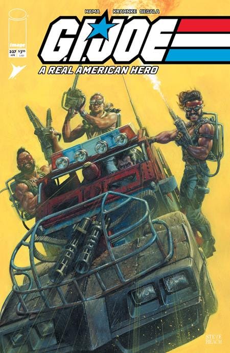 Image Comics NEW THIS WEEK GI JOE A REAL AMERICAN HERO #327 CVR C INC 1:10 STEVE BEACH GEARS OF JOE VAR (VF/NM)