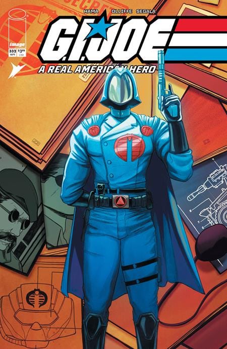 Image Comics NEW THIS WEEK GI JOE A REAL AMERICAN HERO #332 CVR C NIMIT MALAVIA SECRET DOSSIER VAR (VF/NM)