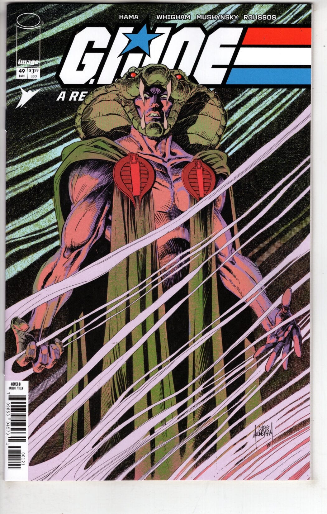 Image Comics NEW THIS WEEK GI JOE A REAL AMERICAN HERO #49 HAMA FILES EDITION CVR B  (VF/NM)