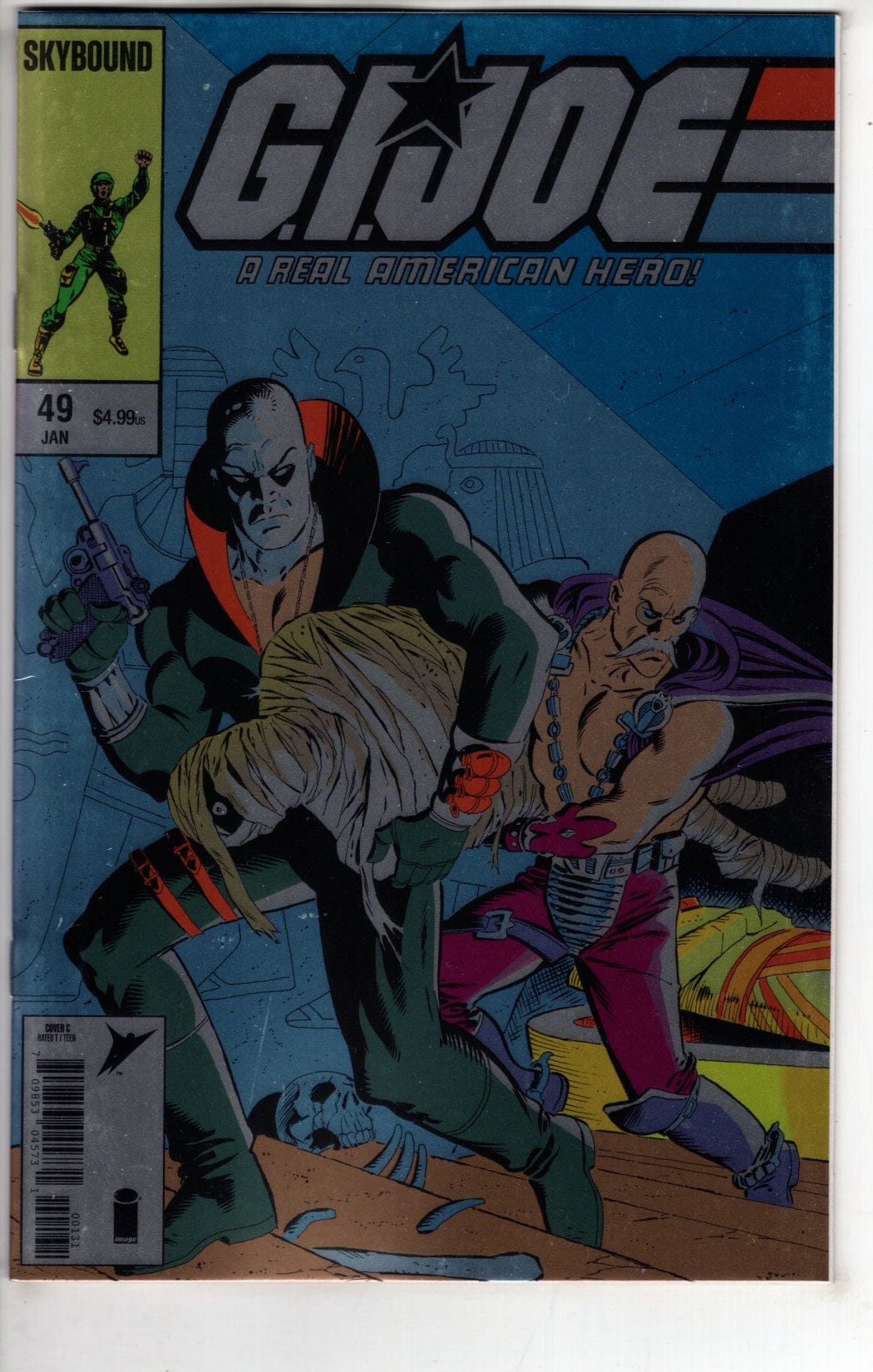 Image Comics NEW THIS WEEK GI JOE A REAL AMERICAN HERO #49 HAMA FILES EDITION CVR C FOIL VAR (VF/NM)
