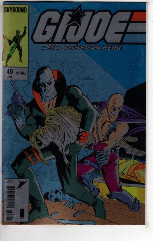 Image Comics NEW THIS WEEK GI JOE A REAL AMERICAN HERO #49 HAMA FILES EDITION CVR C FOIL VAR (VF/NM)