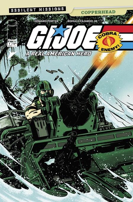 Image Comics NEW THIS WEEK GI JOE A REAL AMERICAN HERO SSSILENT MISSIONS COPPERHEAD #1 (ONE SHOT) CVR B JORGE FORNES VAR (VF/NM)