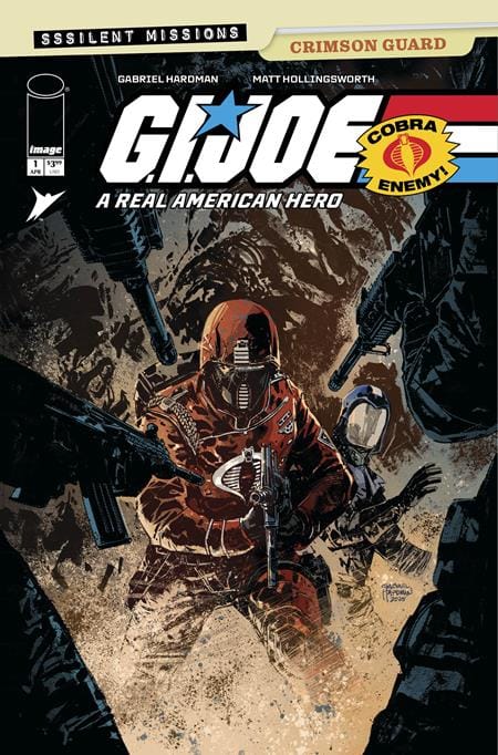Image Comics NEW THIS WEEK GI JOE A REAL AMERICAN HERO SSSILENT MISSIONS CRIMSON GUARD #1 (ONE SHOT) CVR A GABRIEL HARDMAN (VF/NM)