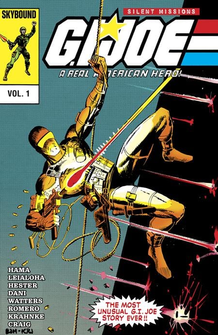 Image Comics NEW THIS WEEK GI JOE A REAL AMERICAN HERO THE SILENT MISSIONS TP DIRECT MARKET EXCLUSIVE ED HANNIGAN & KLAUS JANSON CVR