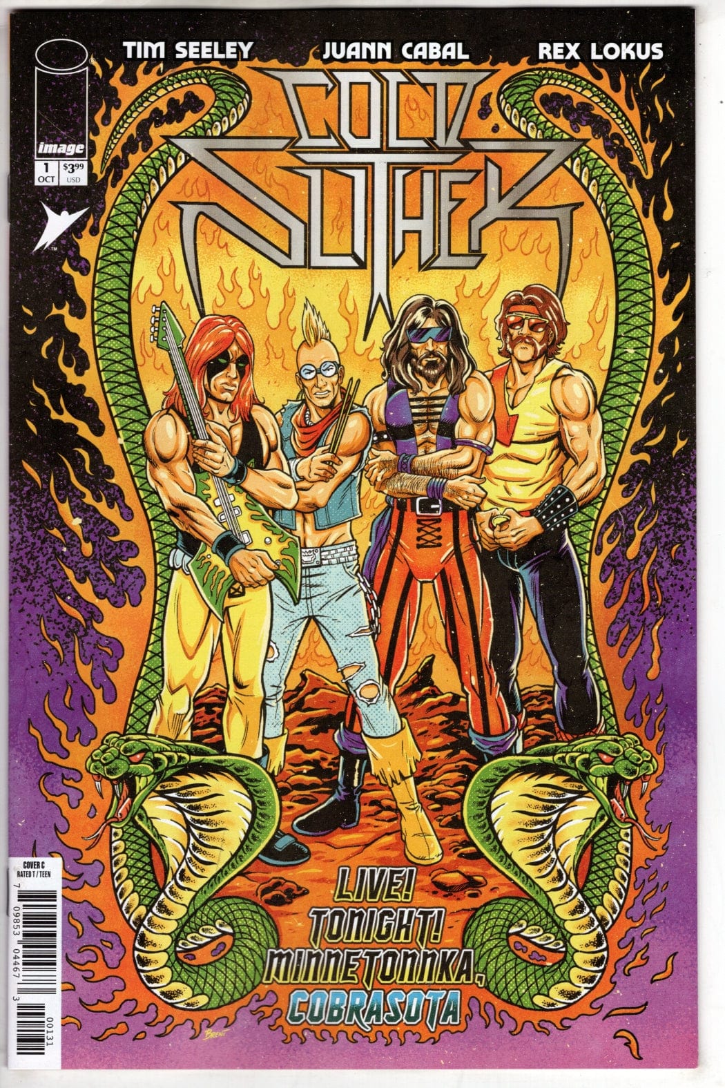 Image Comics NEW THIS WEEK GI JOE COLD SLITHER (ONE SHOT) CVR C INC 1:10 BRENT SCHOONOVER VAR