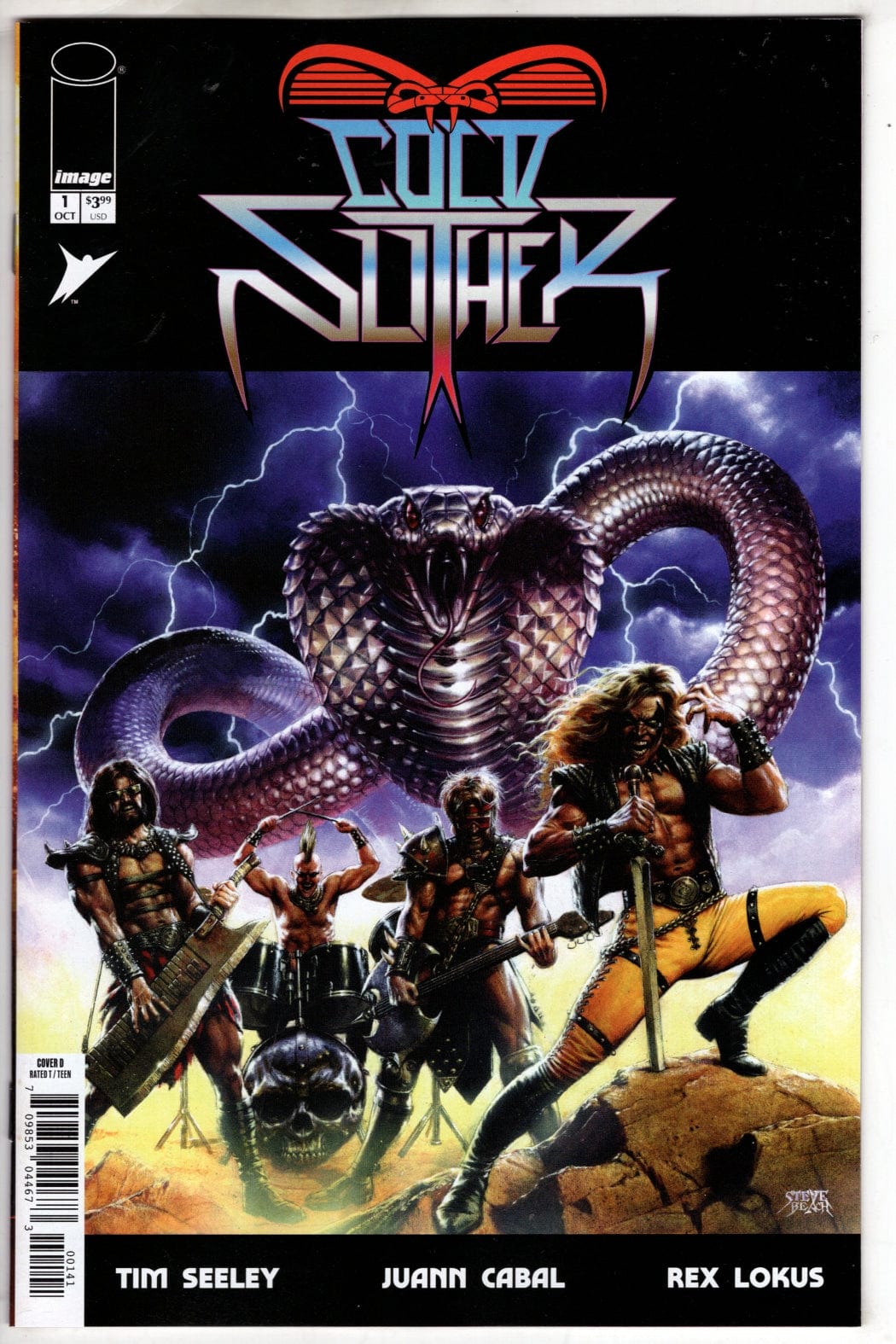 Image Comics NEW THIS WEEK GI JOE COLD SLITHER (ONE SHOT) CVR D INC 1:25 STEVE BEACH VAR