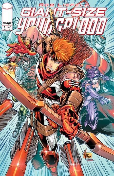 Image Comics NEW THIS WEEK GIANT SIZE YOUNGBLOOD (ONE SHOT) CVR C V KEN MARION VAR (VF/NM)