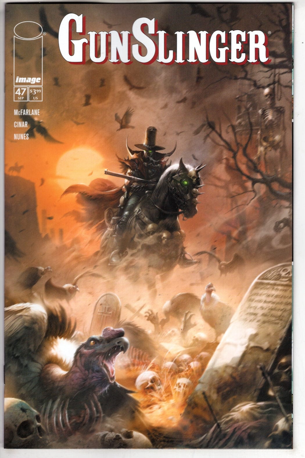 Image Comics NEW THIS WEEK GUNSLINGER SPAWN #47 CVR A FRANCESCO MATTINA