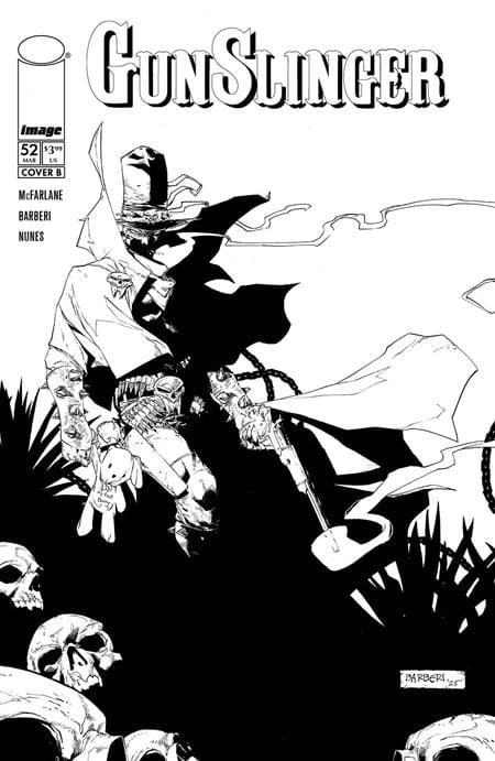 Image Comics NEW THIS WEEK GUNSLINGER SPAWN #52 CVR B GIANENRICO BONACORSI VIRGIN VAR (VF/NM)