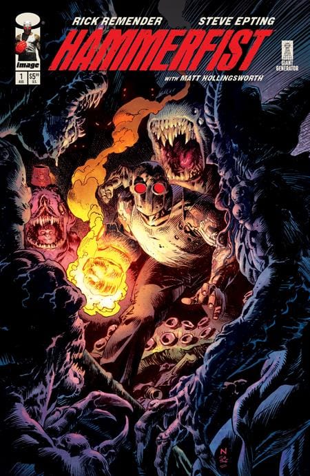 Image Comics NEW THIS WEEK HAMMERFIST #1 CVR C NIC KLEIN VAR (MR) (VF/NM)