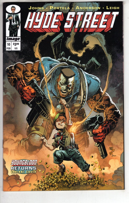 Image Comics NEW THIS WEEK HYDE STREET #10 CVR E IVAN REIS YOUNGBLOOD TEAM UP VAR (VF/NM)