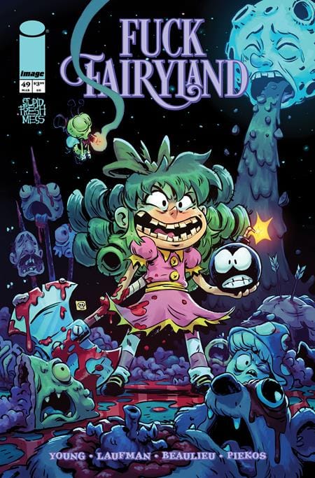 Image Comics NEW THIS WEEK I HATE FAIRYLAND #49 CVR B DEREK LAUFMAN F*CK (UNCENSORED) FAIRYLAND VAR (MR) (VF/NM)