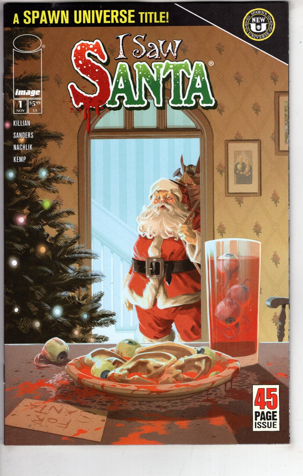 Image Comics NEW THIS WEEK I SAW SANTA A SPAWN UNIVERSE CHRISTMAS STORY #1  CVR A