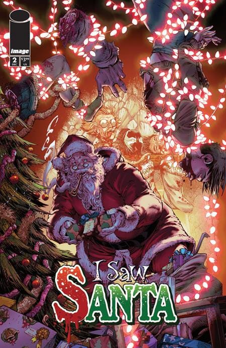 Image Comics NEW THIS WEEK I SAW SANTA A SPAWN UNIVERSE CHRISTMAS STORY #2 (OF 2) CVR A BRETT BOOTH