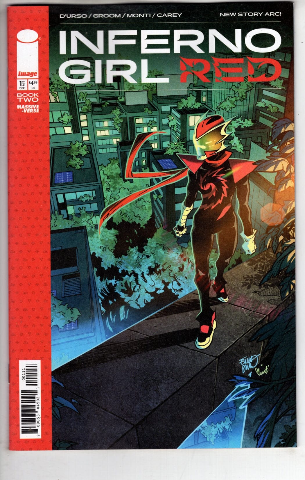 Image Comics NEW THIS WEEK INFERNO GIRL RED BOOK TWO #1 CVR A