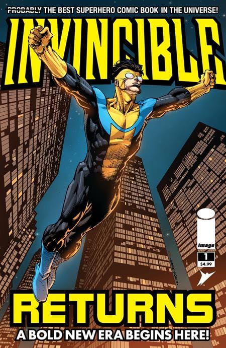 Image Comics NEW THIS WEEK INVINCIBLE RETURNS FACSIMILE EDITION #1 CVR A DAVID FINCH & FCO PLASCENCIA (VF/NM)