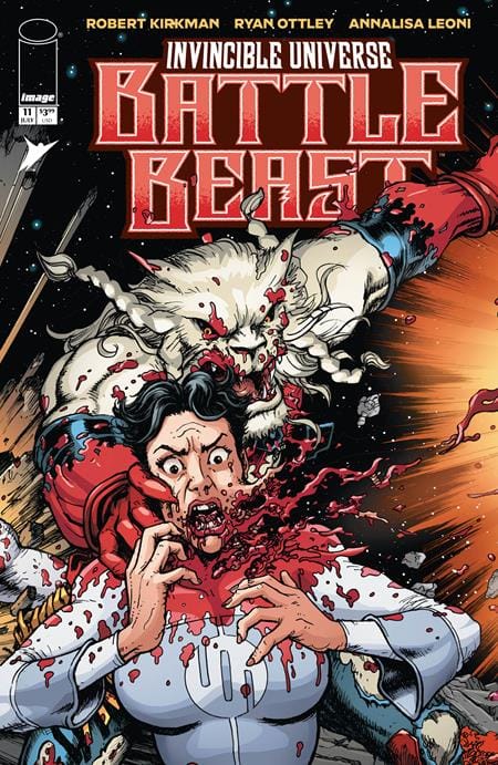 Image Comics NEW THIS WEEK INVINCIBLE UNIVERSE BATTLE BEAST #11 CVR C INC 1:10 CHRIS BURNHAM & BRIAN REBER VAR (VF/NM)
