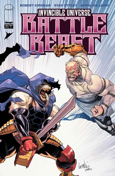 Image Comics NEW THIS WEEK INVINCIBLE UNIVERSE BATTLE BEAST #12 CVR B LEINIL YU & ROMULO FAJARDO JR VAR (VF/NM)