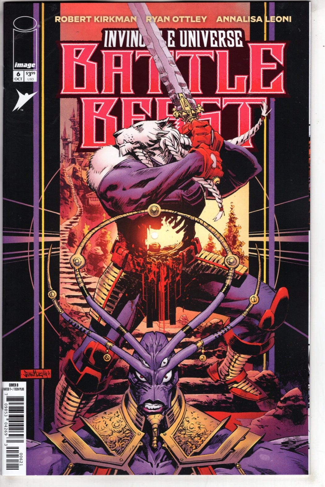 Image Comics NEW THIS WEEK INVINCIBLE UNIVERSE BATTLE BEAST #6 CVR B SEAN MURPHY & SIMON GOUGH VAR