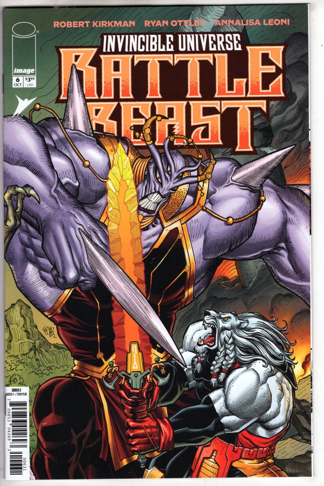 Image Comics NEW THIS WEEK INVINCIBLE UNIVERSE BATTLE BEAST #6 CVR C INC 1:10 EJ SU VAR