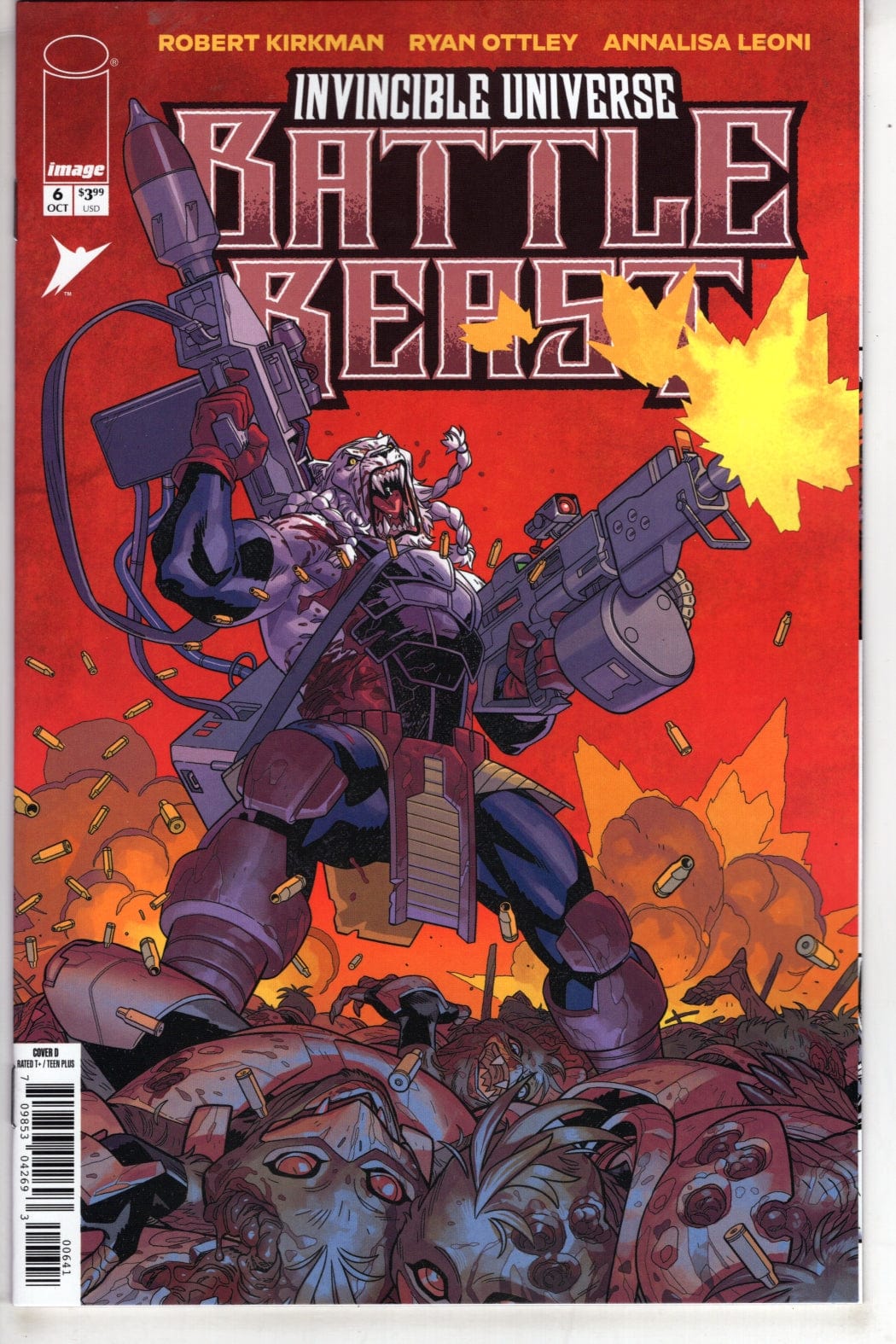Image Comics NEW THIS WEEK INVINCIBLE UNIVERSE BATTLE BEAST #6 CVR D INC 1:25 CORY WALKER & LORENZO DE FELICI VAR
