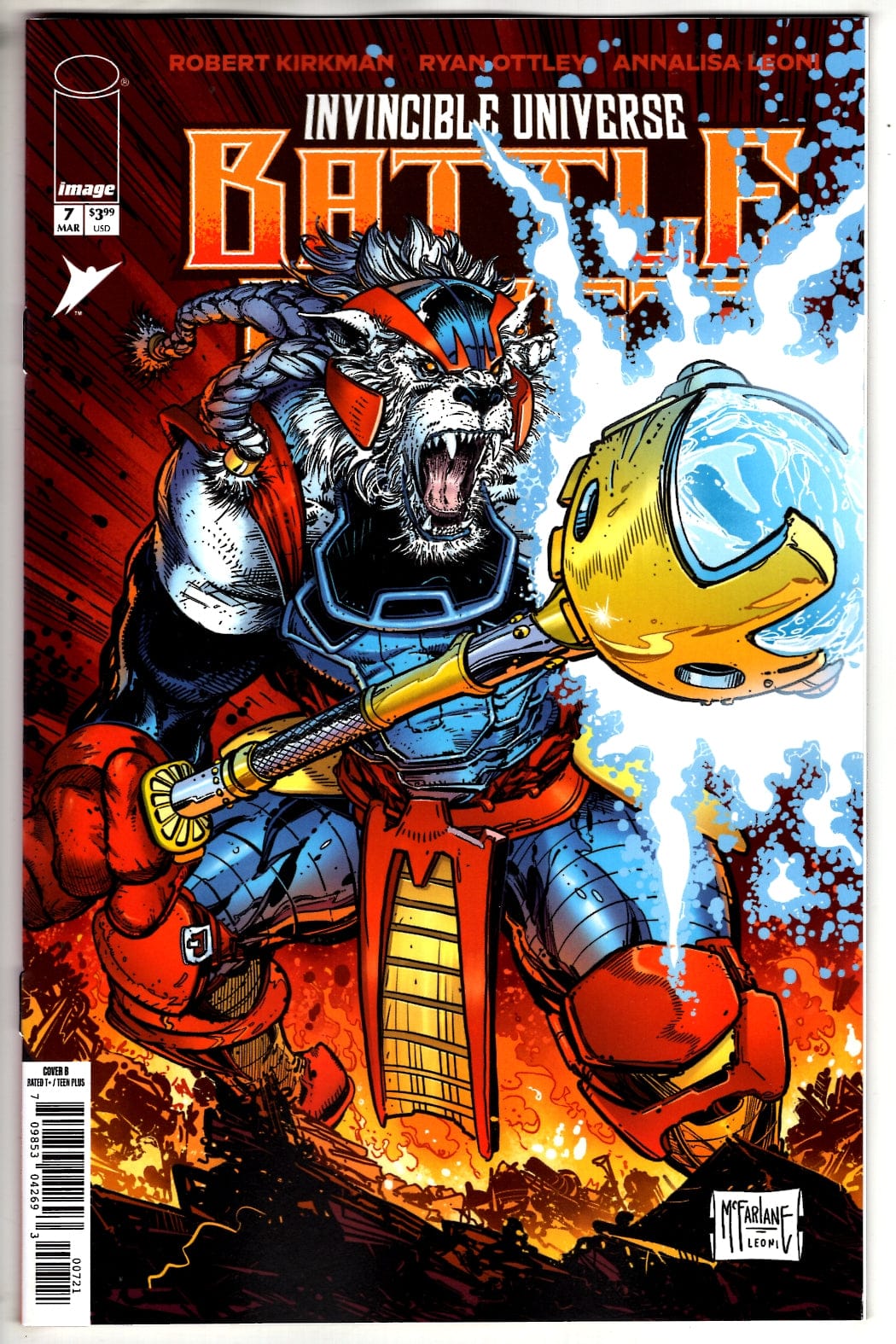 Image Comics NEW THIS WEEK INVINCIBLE UNIVERSE BATTLE BEAST #7 CVR B  (VF/NM)