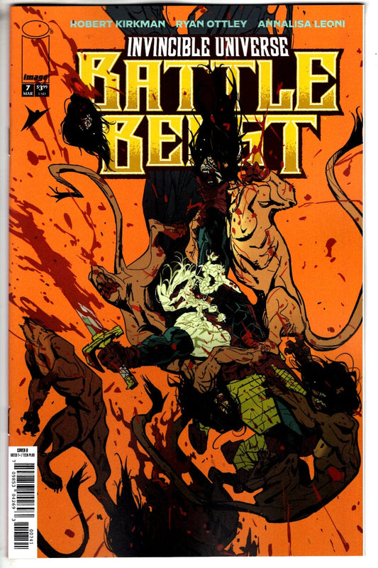 Image Comics NEW THIS WEEK INVINCIBLE UNIVERSE BATTLE BEAST #7 CVR D INC 1:25 ROSSI GIFFORD VAR (VF/NM)