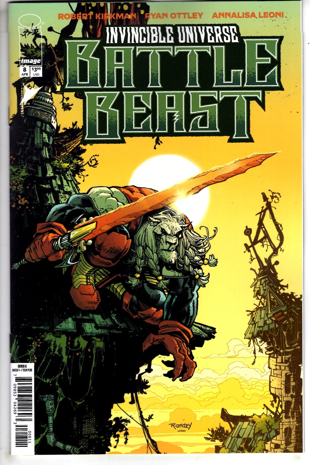 Image Comics NEW THIS WEEK INVINCIBLE UNIVERSE BATTLE BEAST #8 CVR A  (VF/NM)