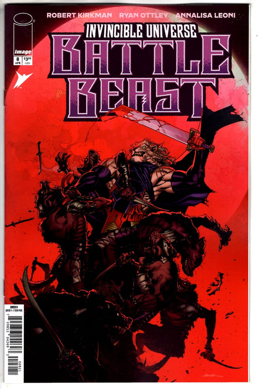 Image Comics NEW THIS WEEK INVINCIBLE UNIVERSE BATTLE BEAST #8 CVR B (VF/NM)