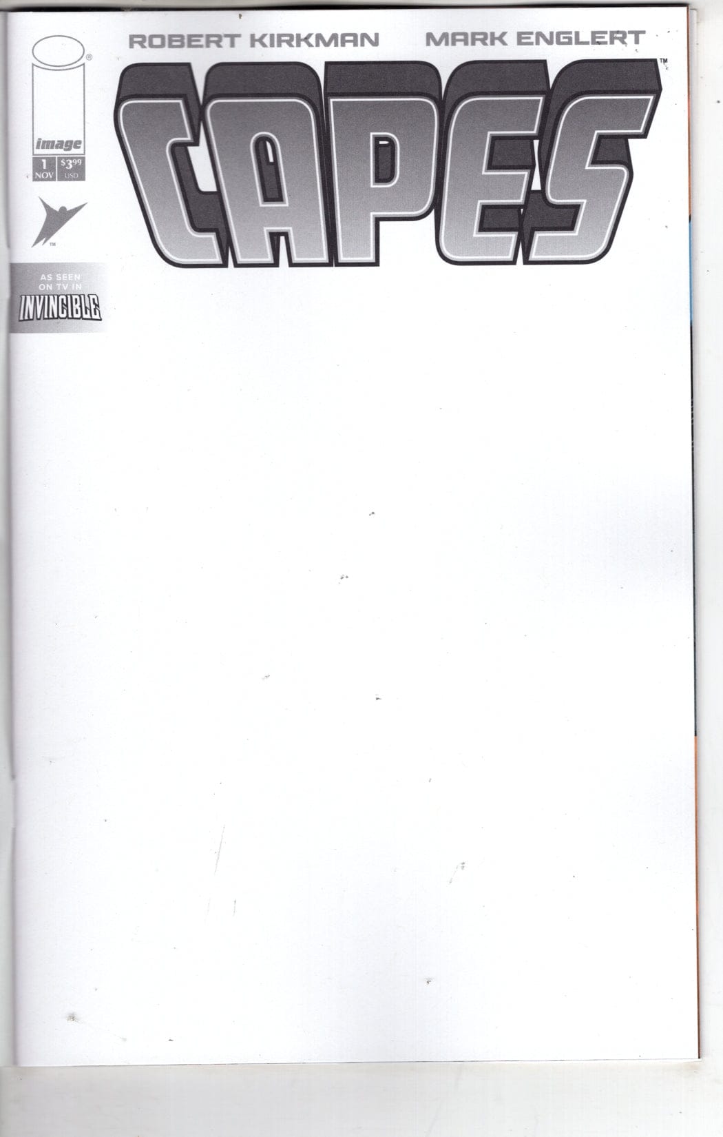 Image Comics NEW THIS WEEK INVINCIBLE UNIVERSE CAPES #1 CVR F BLANK SKETCH VAR [VF/NM]