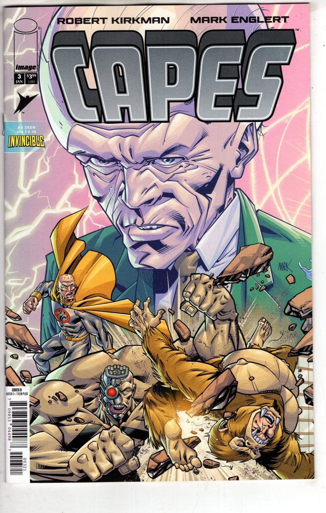 Image Comics NEW THIS WEEK INVINCIBLE UNIVERSE CAPES #3 CVR B  (VF/NM)