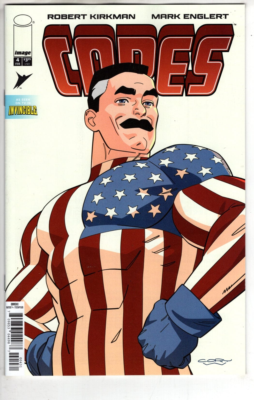Image Comics NEW THIS WEEK INVINCIBLE UNIVERSE CAPES #4 CVR C INC 1:10 CORY WALKER VAR (VF/NM)