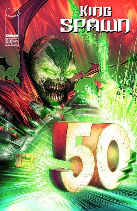 Image Comics NEW THIS WEEK KING SPAWN #50 CVR A TODD MCFARLANE