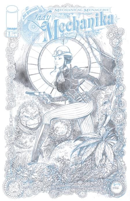 Image Comics NEW THIS WEEK LADY MECHANIKA THE MECHANICAL MENAGERIE #2 (OF 4) CVR C INC 1:10 JOE BENITEZ & MARTIN MONTIEL VAR (VF/NM)