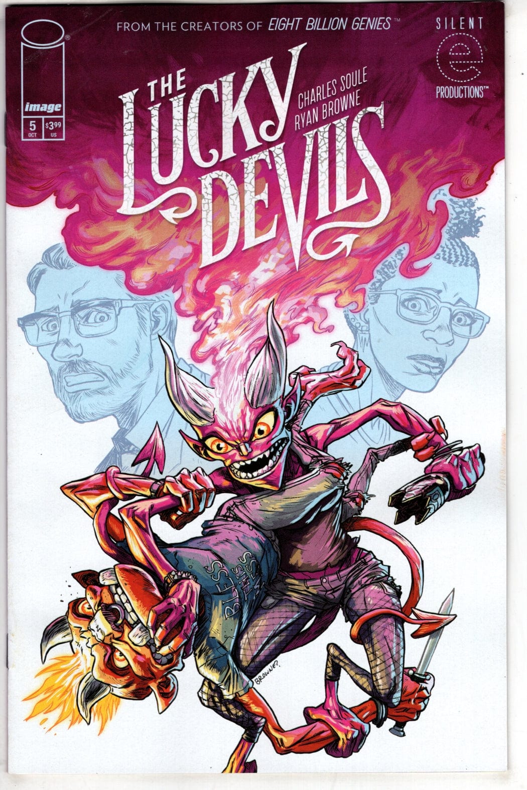 Image Comics NEW THIS WEEK LUCKY DEVILS #5 (OF 9) CVR A RYAN BROWNE (MR)