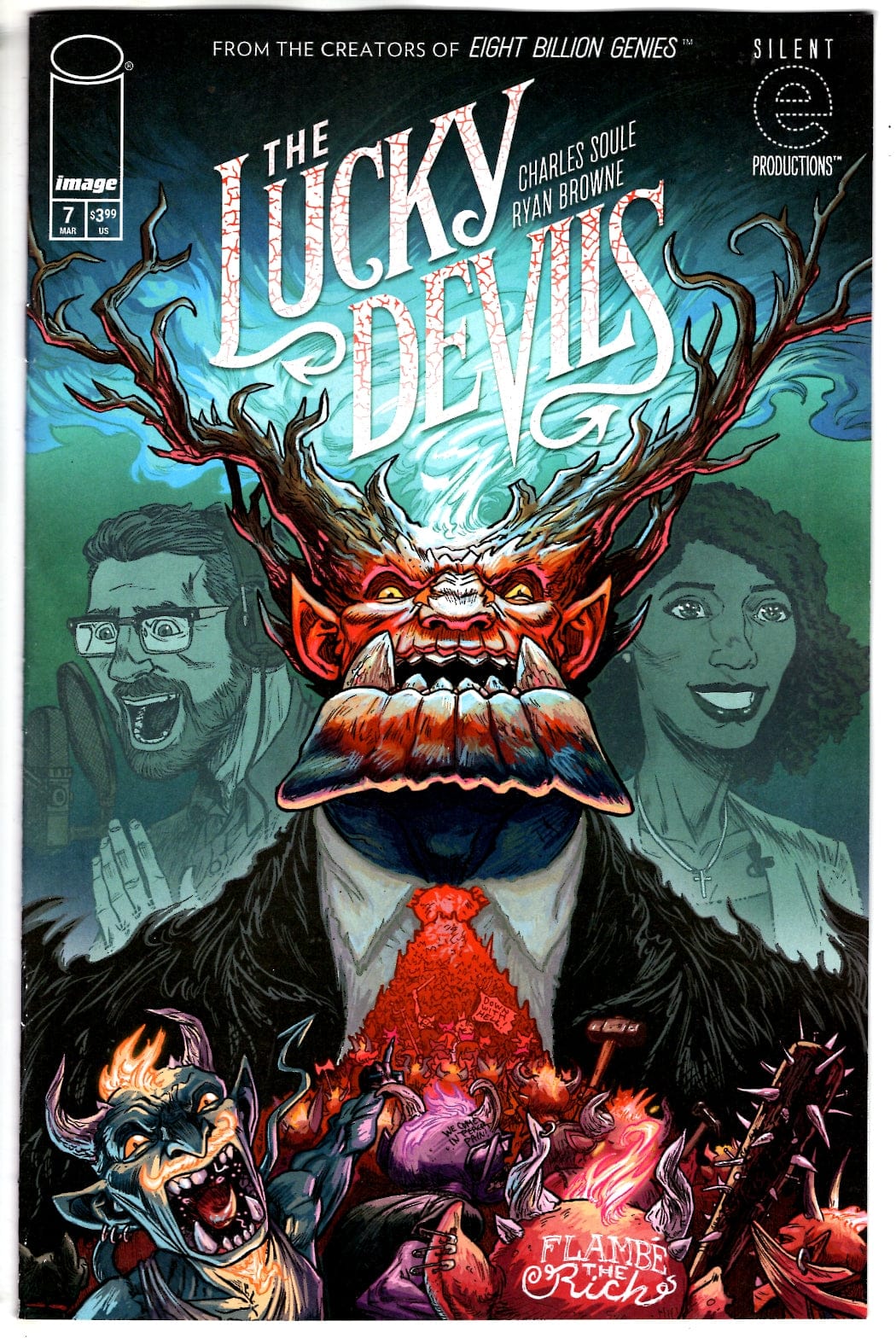 Image Comics NEW THIS WEEK LUCKY DEVILS #7 (OF 9) CVR A RYAN BROWNE (MR) (VF/NM)