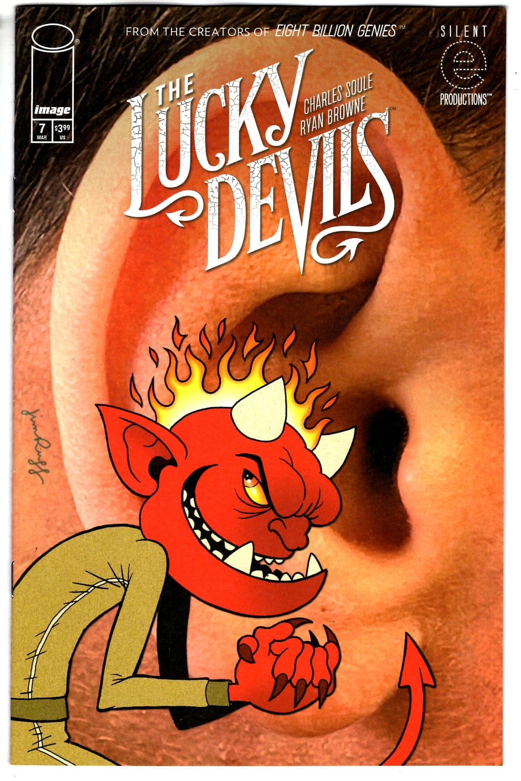 Image Comics NEW THIS WEEK LUCKY DEVILS #7 (OF 9) CVR B JIM RUGG VAR (MR) (VF/NM)