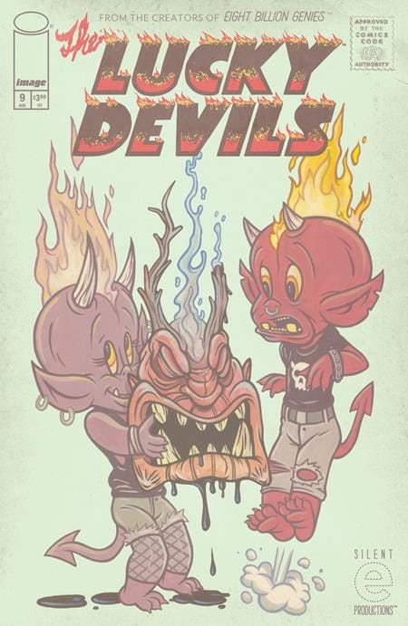 Image Comics NEW THIS WEEK LUCKY DEVILS #9 CVR B STEEVE SEELEY & RYAN BROWNE VAR (MR) (VF/NM)