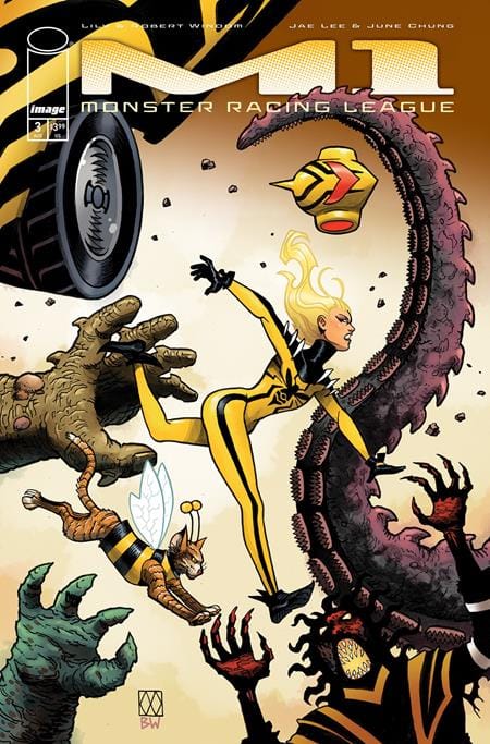 Image Comics NEW THIS WEEK M1 MONSTER RACING LEAGUE #3 CVR B MATT WAGNER VAR (VF/NM)
