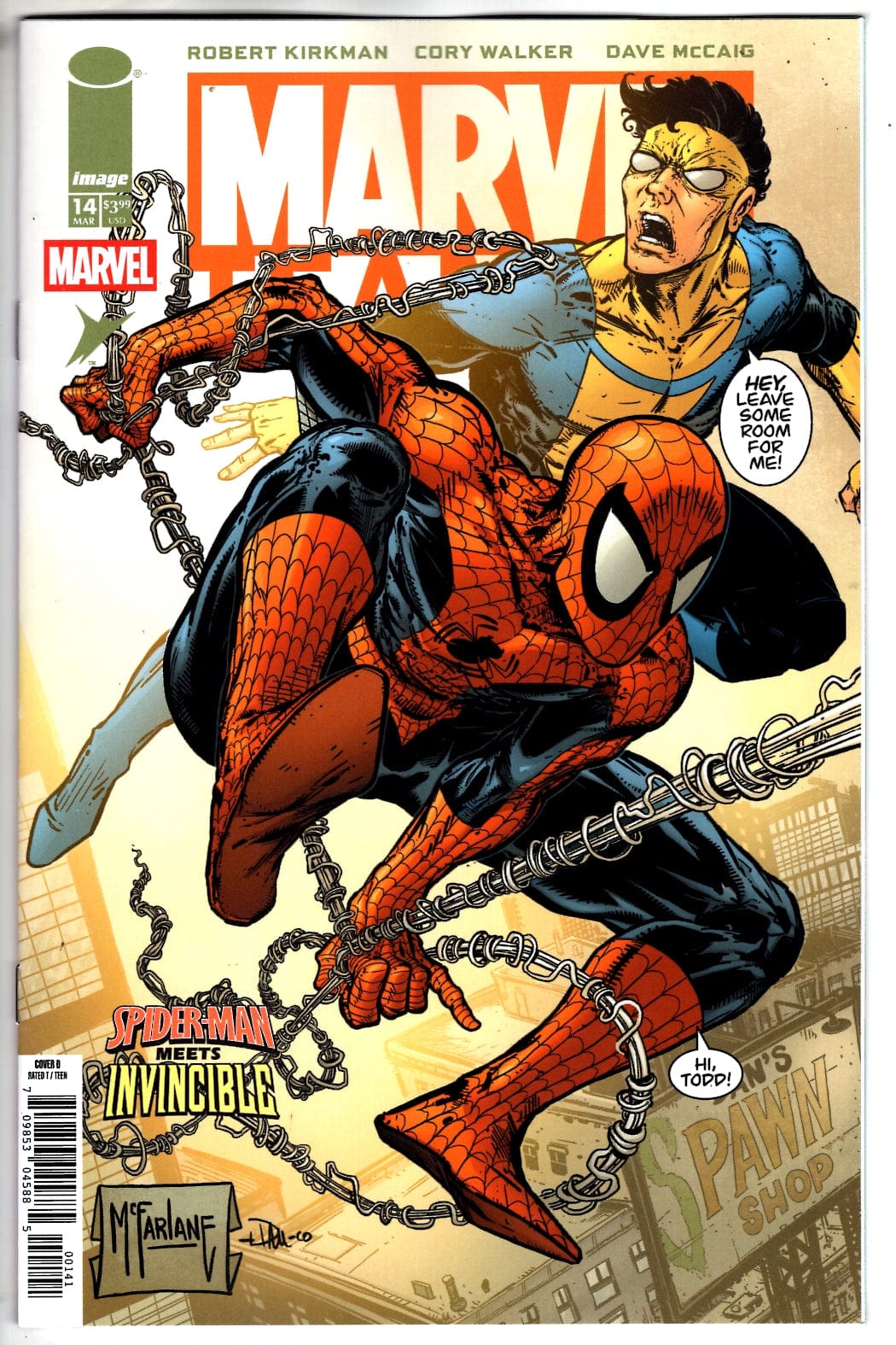 Image Comics NEW THIS WEEK MARVEL TEAMUP #14 FACSIMILE EDITION CVR D (VF/NM)