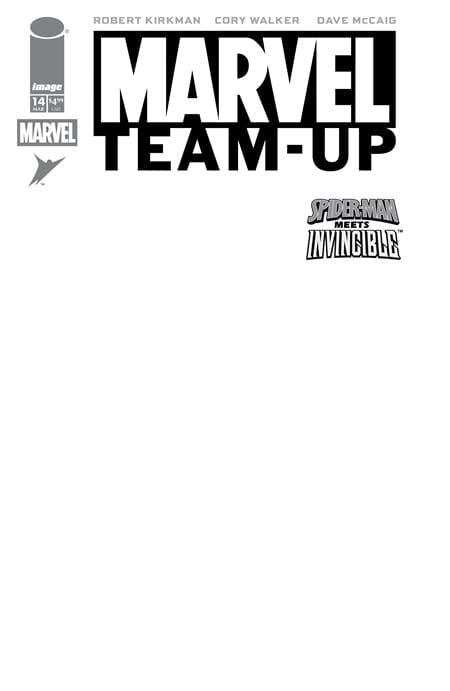 Image Comics NEW THIS WEEK MARVEL TEAMUP #14 FACSIMILE EDITION CVR G BLANK SKETCH VAR (VF/NM)