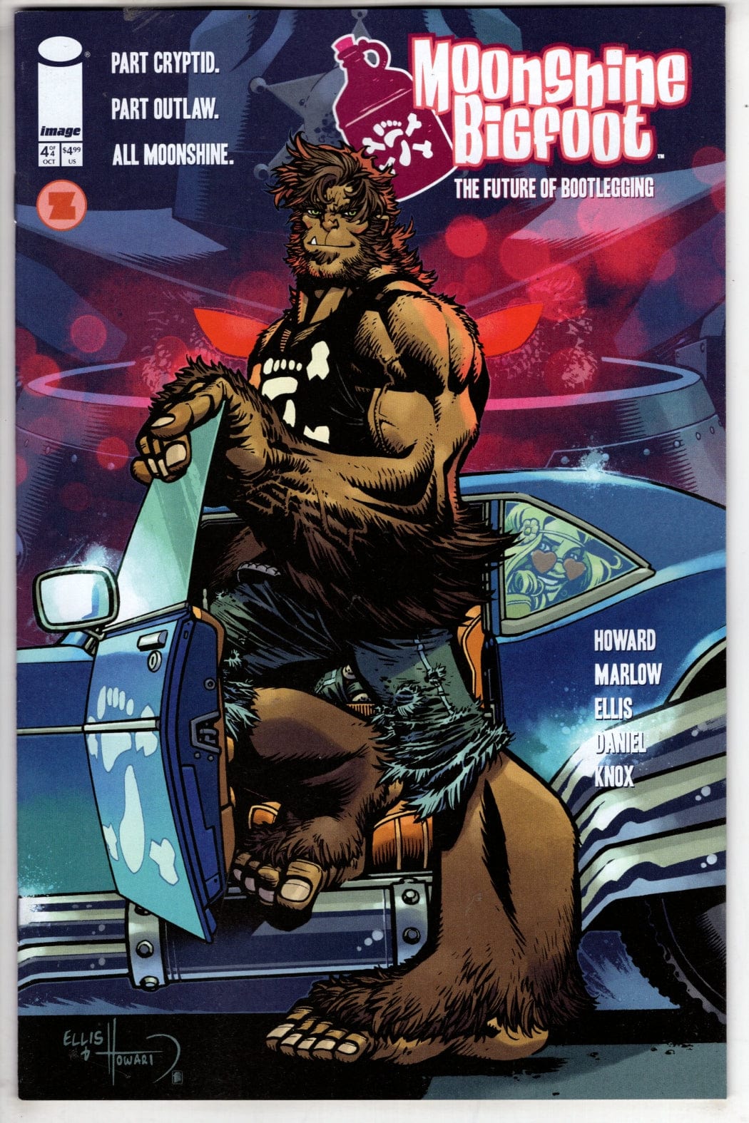 Image Comics NEW THIS WEEK MOONSHINE BIGFOOT #4 (OF 4)