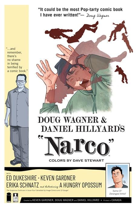 Image Comics NEW THIS WEEK NARCO #4 (OF 5) CVR B DANIEL HILLYARD & DAVE STEWART HITCHCOCK HOMAGE VAR (VF/NM)