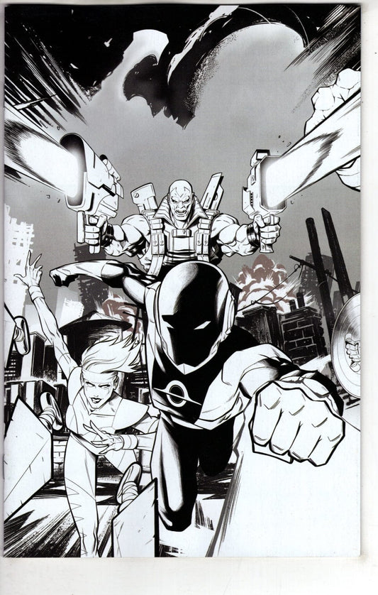 Image Comics NEW THIS WEEK RADIANT BLACK #39 CVR E DANIEL BAYLISS YOUNGBLOOD TEAM UP B&W VIRGIN VAR (VF/NM)