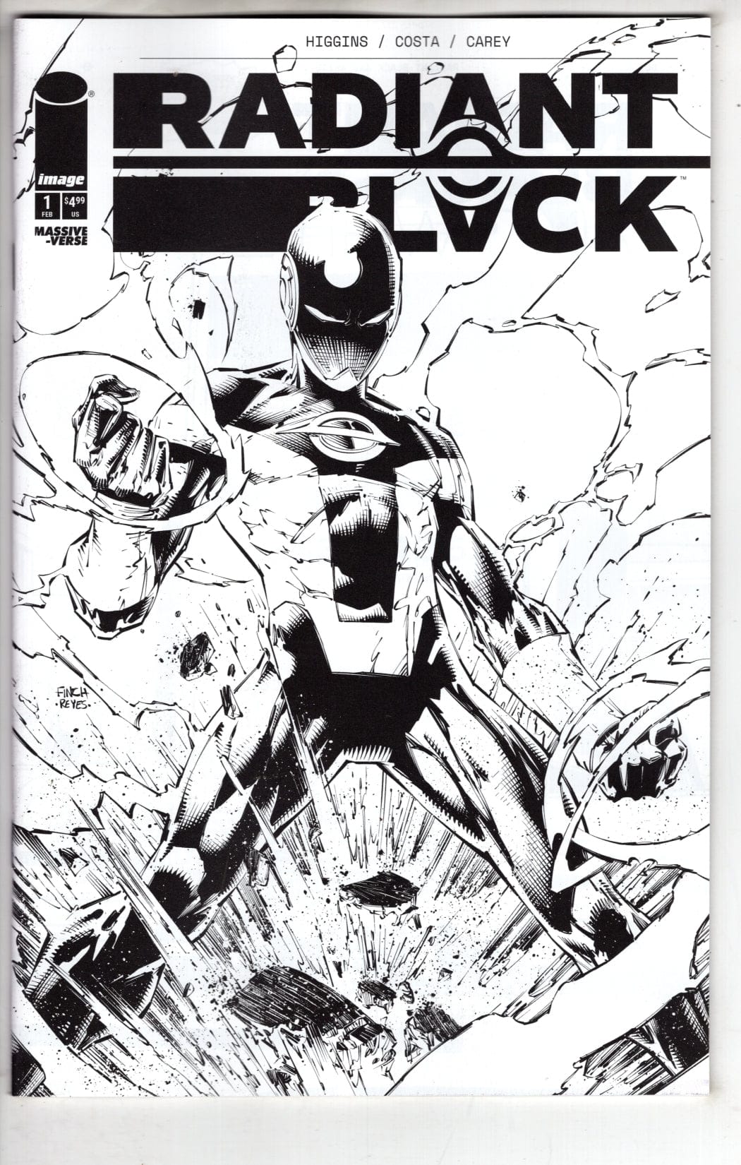 Image Comics NEW THIS WEEK RADIANT BLACK AND WHITE (ONE SHOT) CVR A DAVID FINCH (VF/NM)